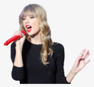 Taylor Swift Png Transparent Images - Taylor Swift Singing Transparent Background, Png Download, Transparent PNG