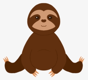 Use Our Adorable Free Summer Break Sloth Cut File To - Sloth Free To Use, HD Png Download, Transparent PNG