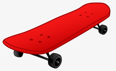 Download Skateboard Png Hd - Clip Art Skate Board, Transparent Png, Transparent PNG