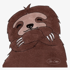 Happy Sloth - Illustration, HD Png Download, Transparent PNG