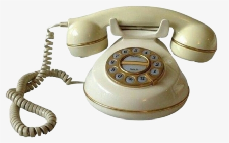 #phone #telephone #old #vintage #aesthetic - Old Phone Png Aesthetic, Transparent Png, Transparent PNG