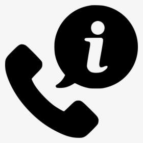 Info Phone Contact Information Support Help Telephone - Customer Service Icon, HD Png Download, Transparent PNG