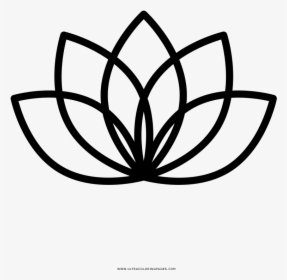 Lotus Coloring Page - Massage, HD Png Download, Transparent PNG