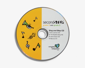 Second Step Grade 2-grade 3 Sing And Step Cd - Cd, HD Png Download, Transparent PNG