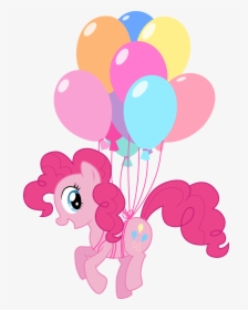 My Little Pony With Ballons Picture Download - My Little Pony Pinkie Pie Balloons, HD Png Download, Transparent PNG
