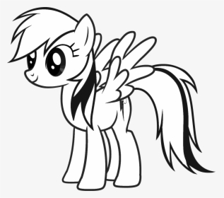 The 2011 Ford Mustang Pony Package Pony, Mlp And Rainbow - Rainbow Dash Coloring Pages, HD Png Download, Transparent PNG