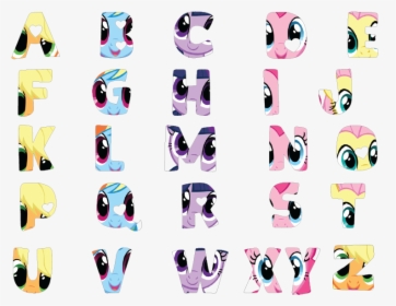 Join Our Mailing List To Download The My Little Pony - My Little Pony Letter Font, HD Png Download, Transparent PNG