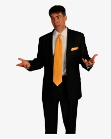 Man In Suit Talking Png, Transparent Png, Transparent PNG