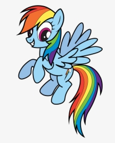 How To Draw Rainbow Dash My Little Pony - My Little Pony Drawing Rainbow Dash, HD Png Download, Transparent PNG
