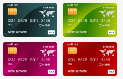 Credit Card Atm Card Template - Real Credit Card Numbers That Work 2018, HD Png Download, Transparent PNG