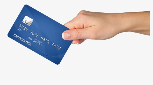 Credit Card Png - Hand With Credit Card Png, Transparent Png, Transparent PNG