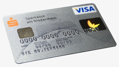 Credit Card Png Image - Cheque Guarantee Card Bank, Transparent Png, Transparent PNG