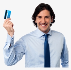 Credit Card Man Png, Transparent Png, Transparent PNG
