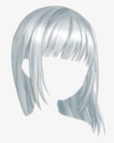 Hair Wig Png - Transparent Anime Hair Png, Png Download, Transparent PNG