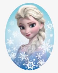 Elsa Face Clip Art Topper Free Transparent Png - Elsa Clipart, Png Download, Transparent PNG