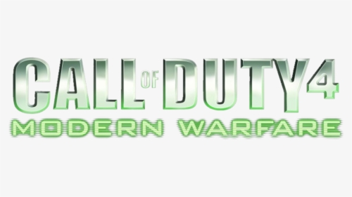 Call Of Duty 4, HD Png Download, Transparent PNG