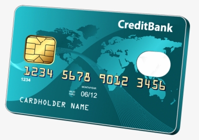Credit Card Png Image - World Map, Transparent Png, Transparent PNG