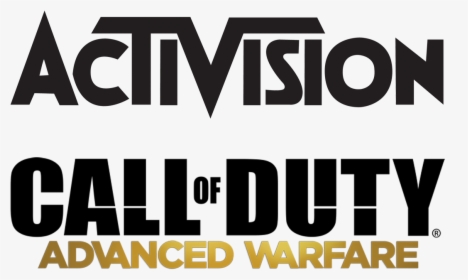 Logo De Call Of Duty Advanced Warfare , Png Download - Activision Call Of Duty Logo, Transparent Png, Transparent PNG