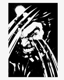 Wolverine Black And White, HD Png Download, Transparent PNG
