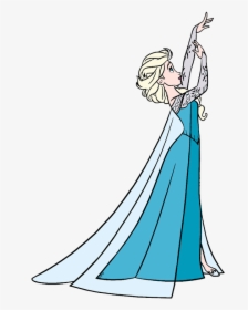 Disney S Frozen Clip Art Disney Clip Art Galore - Frozen Elsa Clipart, HD Png Download, Transparent PNG