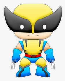 Paw Clipart Wolverine - Baby Avengers Png, Transparent Png, Transparent PNG