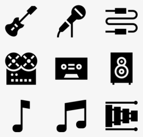 Music And Instruments - Pop Music Icon Png, Transparent Png, Transparent PNG