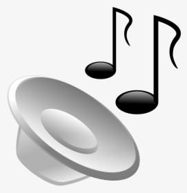 Speaker Music Notes - Music Icon Png Gif, Transparent Png, Transparent PNG