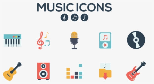 Music Download Musical Instrument Icon - Icons Of Music Instruments, HD Png Download, Transparent PNG