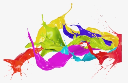 Color Splash Wallpaper Holi Desktop Download Free Image - Color Ink Splash Png, Transparent Png, Transparent PNG