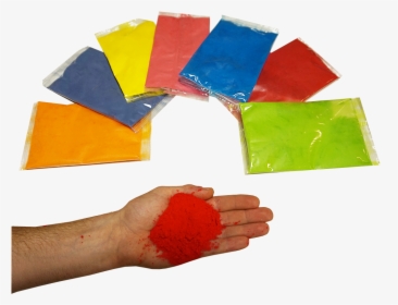 Skin Harmless Gulal Holi Colors Powder Made With Natural - Holi Color In Hand Png, Transparent Png, Transparent PNG