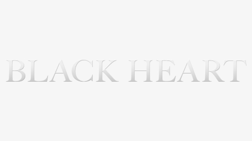 Black Heart - Monochrome, HD Png Download, Transparent PNG