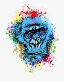 Graffiti Gorilla, HD Png Download, Transparent PNG