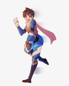 Tracer Transparent , Png Download - Overwatch Tracer Fanart Transparent, Png Download, Transparent PNG