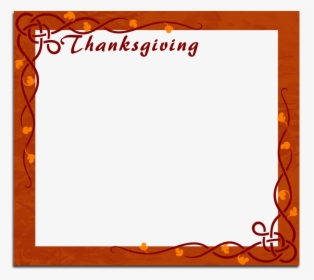 Clipart Thanksgiving Frame - Happy Thanksgiving Thanksgiving Frames, HD Png Download, Transparent PNG