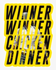 Winner Winner Chicken Dinner Png, Transparent Png, Transparent PNG