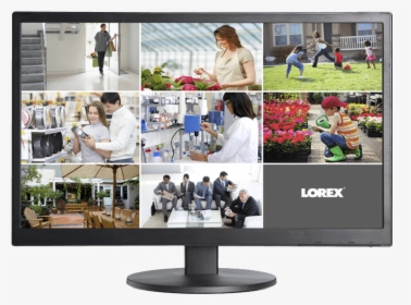 24inch Led Backlit Lcd Security Monitor For Security - Monitor Lorex, HD Png Download, Transparent PNG
