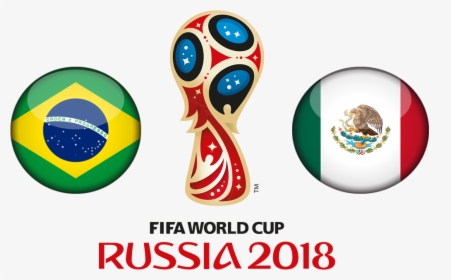 Fifa World Cup 2018 Brazil Vs Mexico Png Clipart - Brazil Vs Mexico World Cup 2018, Transparent Png, Transparent PNG