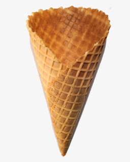Waffle Cone Png Transparent Image - Transparent Background Ice Cream Cone Png, Png Download, Transparent PNG