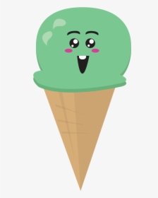 Icecream Cupcake Cookie Cakepop Kawaiikakes - Cartoon Ice Cream Png, Transparent Png, Transparent PNG