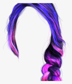 Colorful Hair Png Transparent - Colorful Hair Transparent Background, Png Download, Transparent PNG