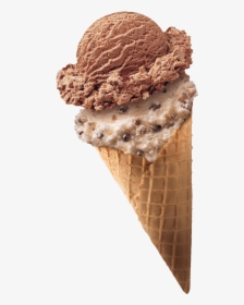 Ice Cream Png Hershey Shake Shoppe Fort Lauderdale - 2 Scoop Ice Cream Cone, Transparent Png, Transparent PNG