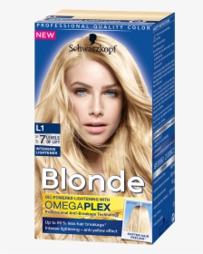 Blonde Lighteners L1 Intensive Lightener - Nordic Blonde Schwarzkopf, HD Png Download, Transparent PNG