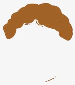 Light Brown Guy Wig Clip Art At Clker - Boy Wig Png Clipart, Transparent Png, Transparent PNG