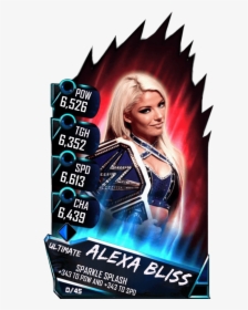 Wwe Supercard Alexa Bliss Cards, HD Png Download, Transparent PNG