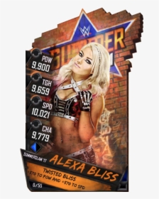 Alexa Bliss Wwe Supercard, HD Png Download, Transparent PNG