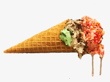 Ice Cream Cone - Fast Food, HD Png Download, Transparent PNG