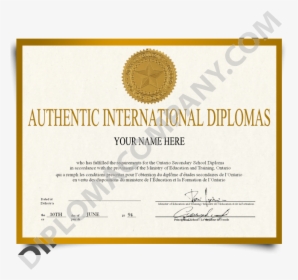Fake International College Diploma - Ecoe Ediciones, HD Png Download, Transparent PNG