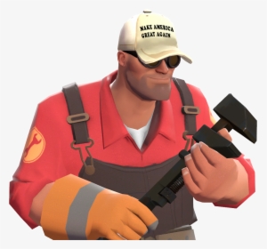 Make Americ,a Great Again Team Fortress 2 Crippled - Face Full Of Festive Tf2, HD Png Download, Transparent PNG