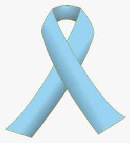 Clip Art Christmas Blue Ribbon Awareness Ribbon Computer - Clipart Breast Cancer Ribbon Png, Transparent Png, Transparent PNG