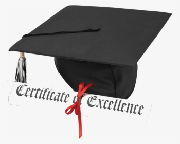 Bigstock Graduation Hat And Diploma - Certificate, HD Png Download, Transparent PNG